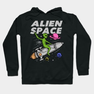 Alien space Hoodie